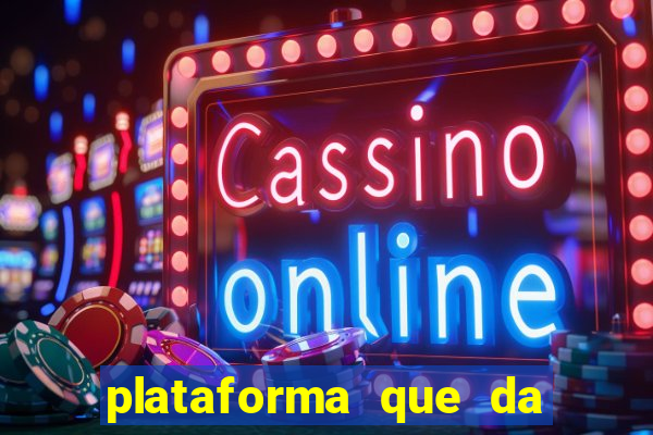 plataforma que da 30 reais para jogar